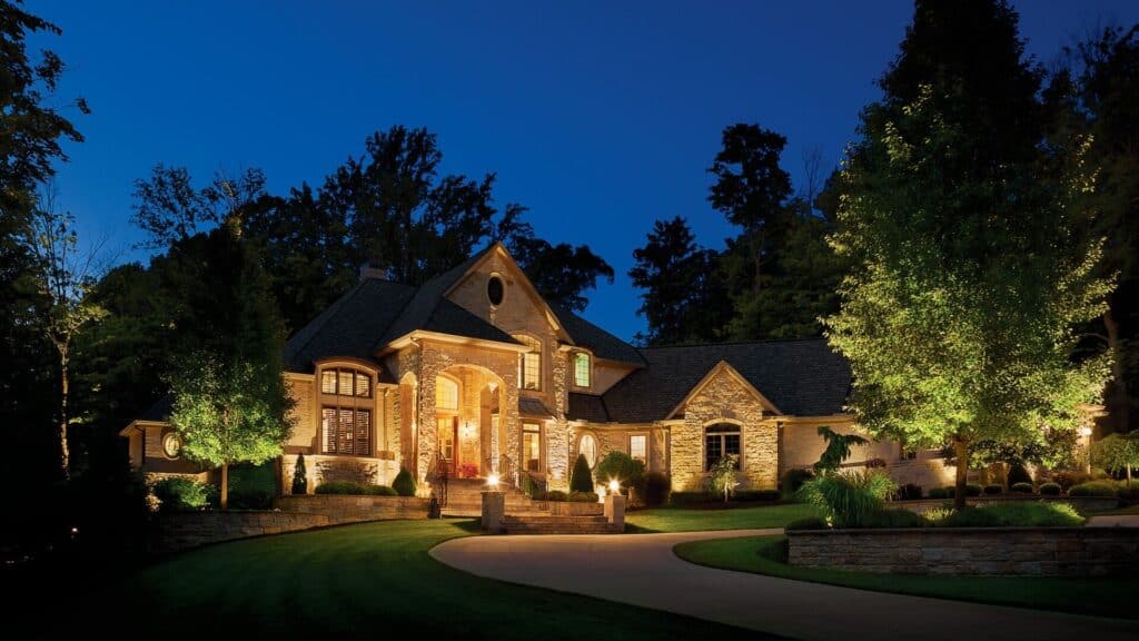 outdoor lighting service and landscape lighting