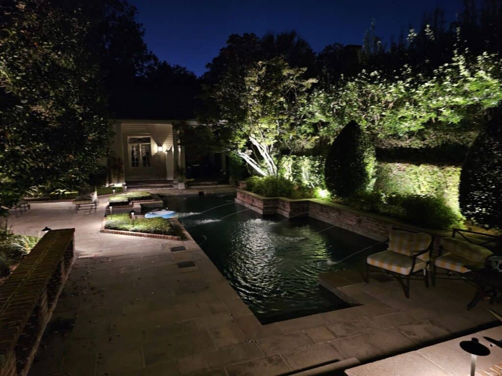 Pool Perimeter Landscape Lighting for a Beautiful Ambiance