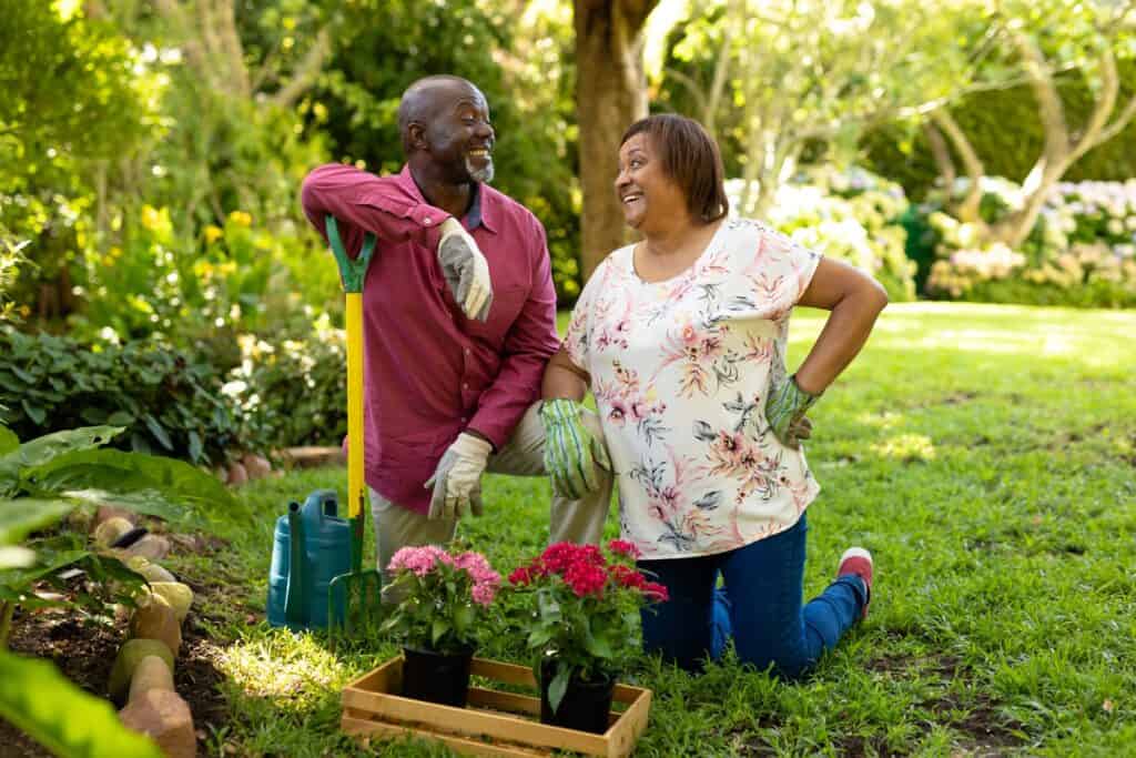 Springtime gardening in Louisiana