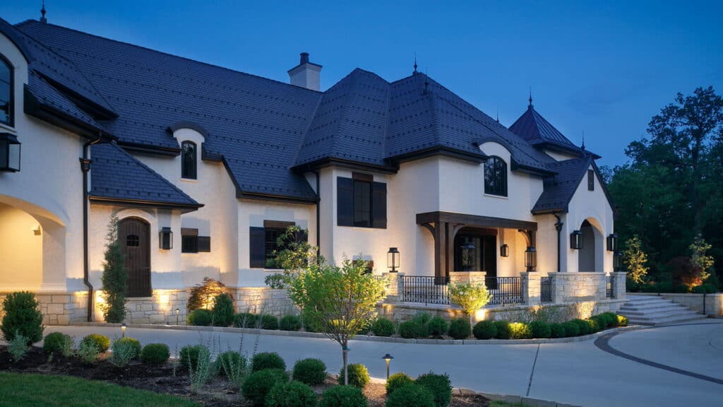Outdoor landscape lighting in Slidell