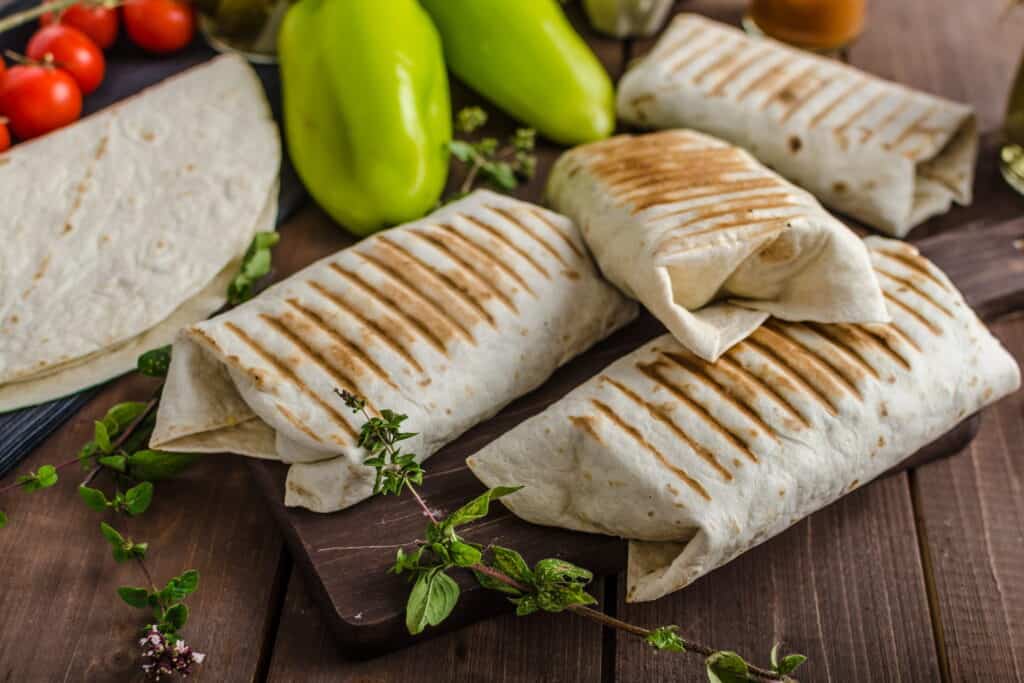Mexican Food Burritos