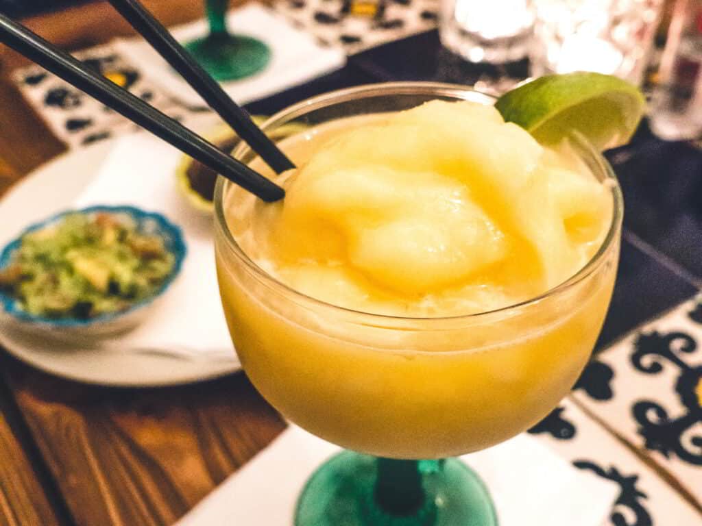 Mexican frozen margarita