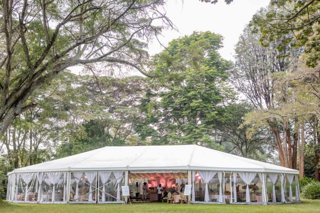 Outdoor event rentals